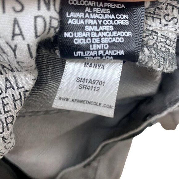 KENNETH COLE Mens Jeans 32/30 Gray Wash Denim 100% Cotton Straight Leg - Picture 11 of 12